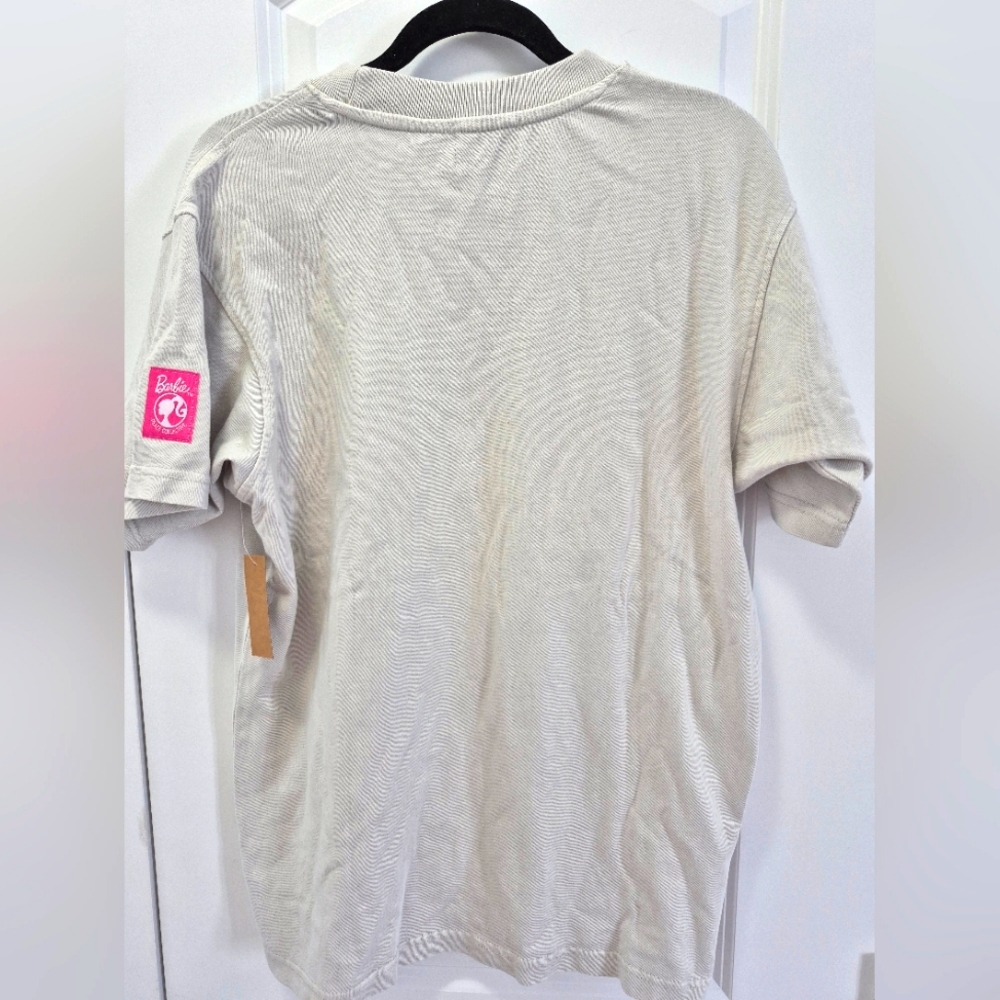 NWT Peace Collective Barbie One Of A Kind Heavyweight Graphic T-Shirt, grey, M - Picture 5 of 5